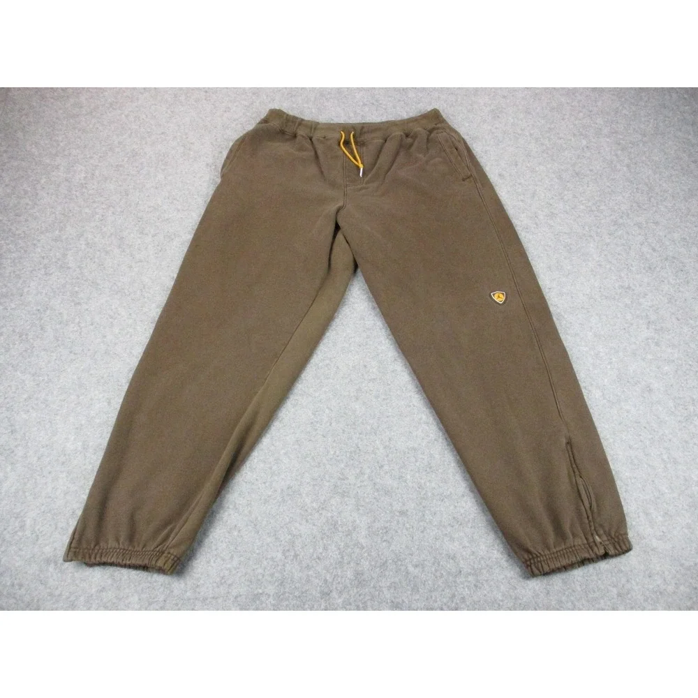 Jordan Pants Mens Large Brown 20 Anniversary Fleece Heavyweight Baggy Sweatpants